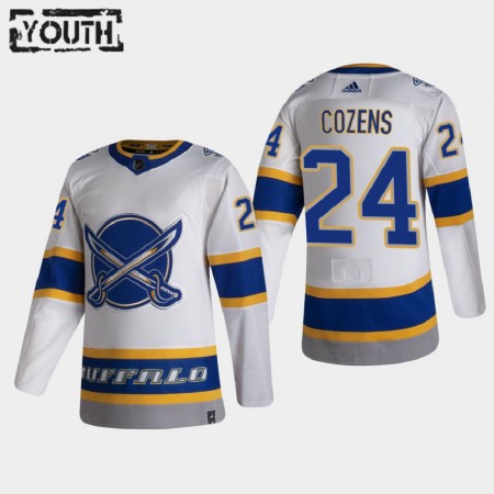 Barn Ishockey Buffalo Sabres tröja Dylan Cozens 24 2020-21 Reverse Retro Authentic